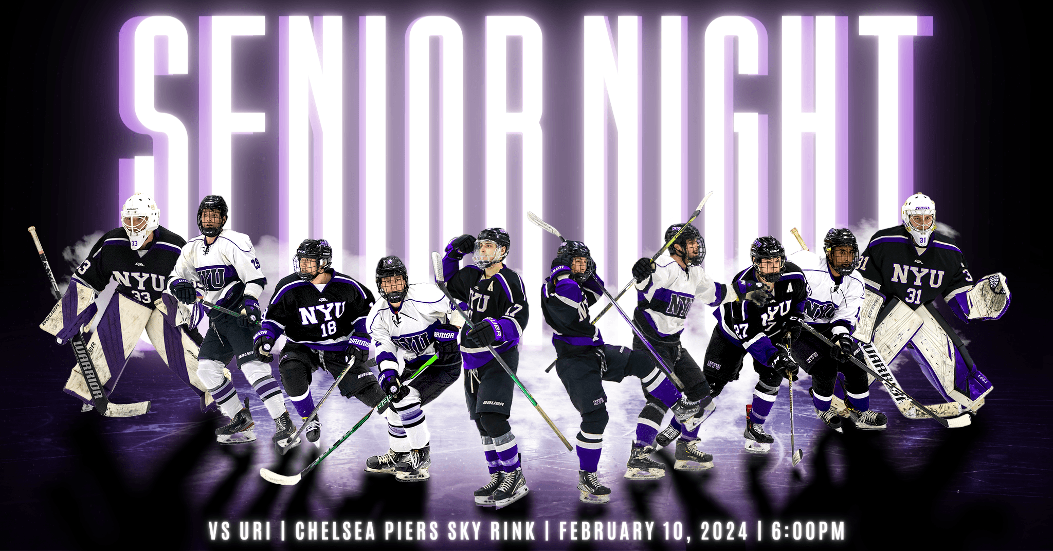 Senior Night Game Day Graphic